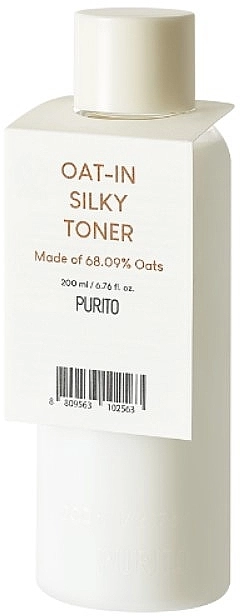 PURITO Успокаивающий тонер на основе семян овса Oat-in Silky Toner - фото N1