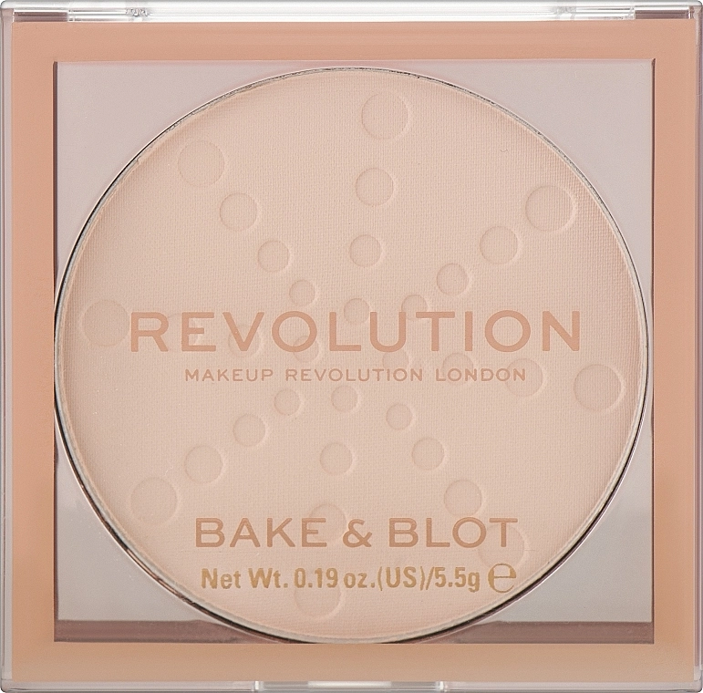 Makeup Revolution Bake&Blot Powder * Пудра для обличчя - фото N2