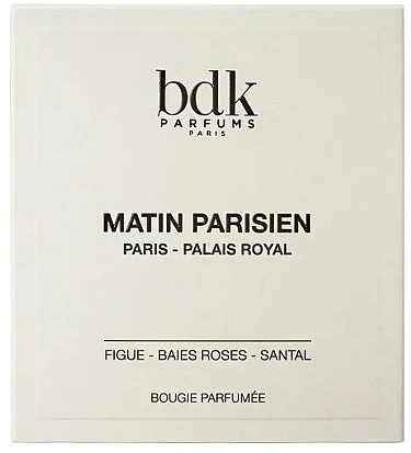 BDK Parfums Ароматическая свеча в стакане Matin Parisien Scented Candle - фото N2