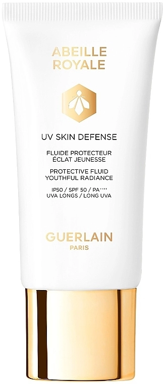 Guerlain Солнцезащитный флюид Abeille Royale UV Skin Defense Protective Fluid SPF50 - фото N1