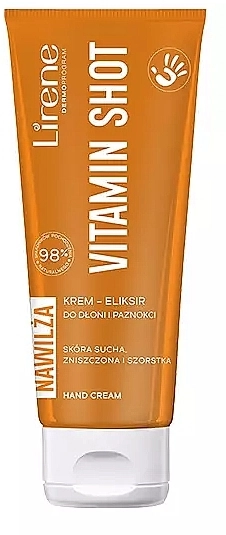 Lirene Крем-еліксир для рук і нігтів Vitamin Shot Cream-Elixir Hands and Nails - фото N1