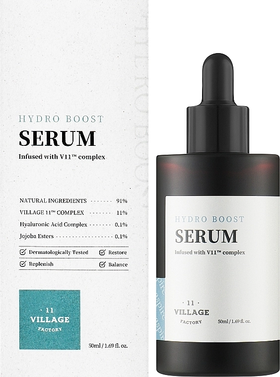 Village 11 Factory Сироватка для обличчя Hydro Serum - фото N2