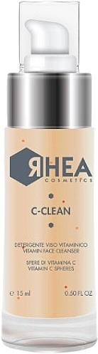 Rhea Cosmetics Очищувальне молочко з вітаміном С для обличчя C-Clean (міні) - фото N1