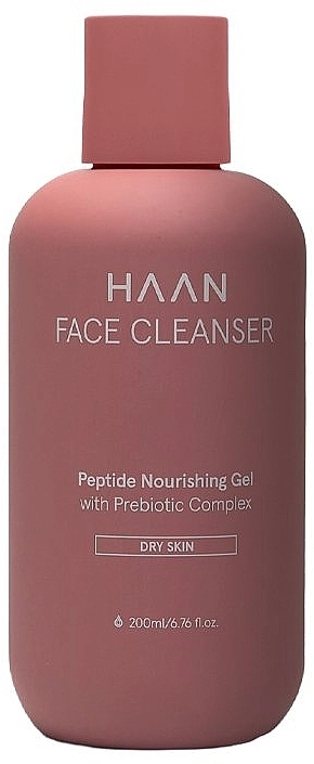 HAAN Гель для вмивання з пребіотиками та пептидами для сухої шкіри обличчя Face Cleanser - фото N1