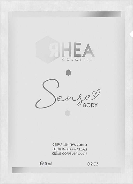 Rhea Cosmetics Заспокійливий крем для тіла Rhea Sense Body (пробник) - фото N1