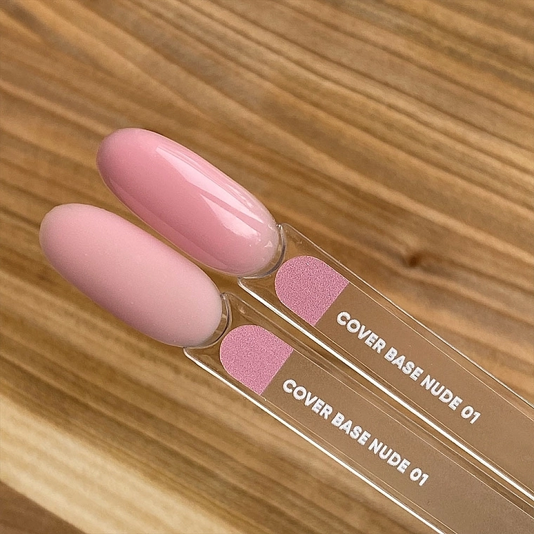 Nails Of The Day Камуфлювальна база для нігтів, 30 мл Cover Base Nude - фото N3