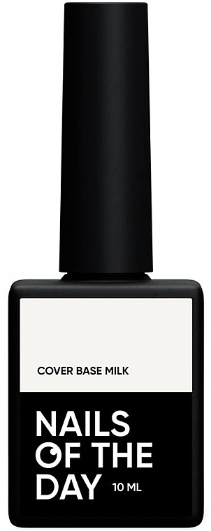 Nails Of The Day Камуфлирующая база для ногтей, нежно-молочная Cover Base Milk - фото N1