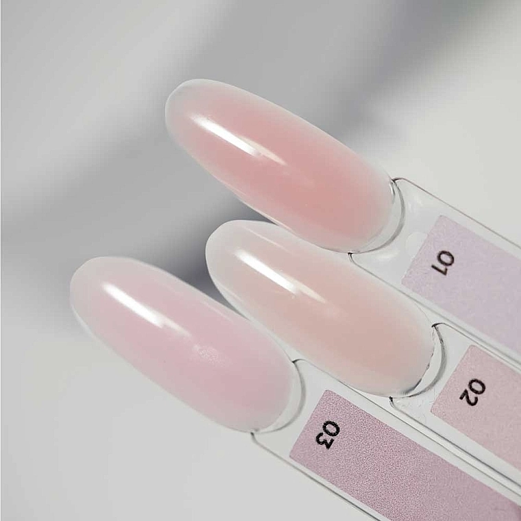 Nails Of The Day Полигель нюдовый мелкозернистый Polygel Nude - фото N2