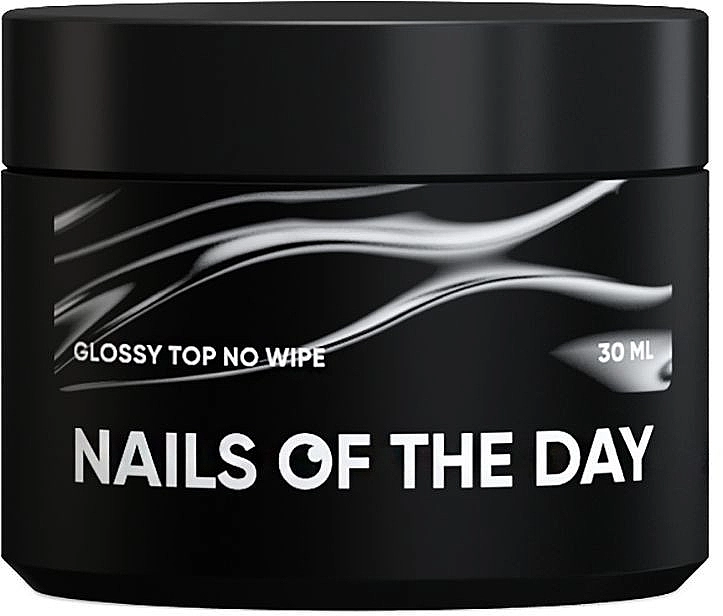 Nails Of The Day Глянцевый топ для гель-лака без липкого слоя Glossy Top No Wipe - фото N3