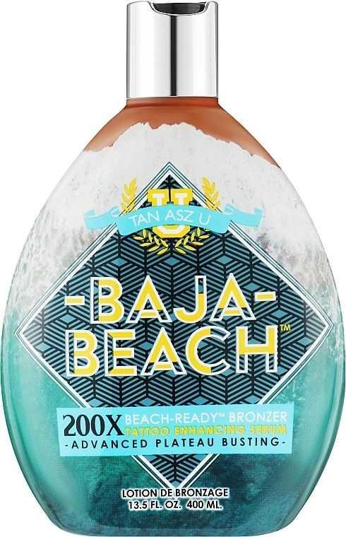 Tan Asz U Крем для солярію з бронзантами Baja Beach 200X Beach-Ready Bronzer - фото N1