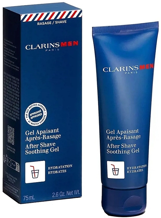 Успокаивающий гель после бритья - Clarins Men After Shave Soothing Gel, 75 мл - фото N1