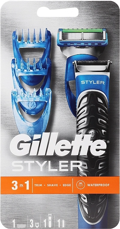 Gillette Набор 3in1 Styler (trimmer + cartridge + cap/3pcs) - фото N1