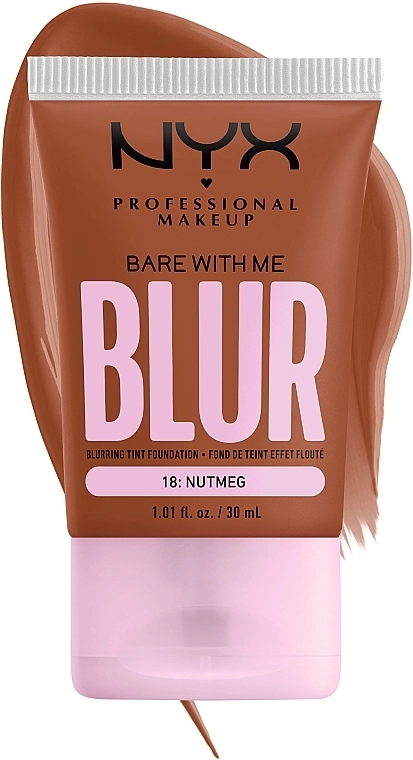 NYX Professional Makeup Bare With Me Blur Tint Foundation Тональна основа - фото N16