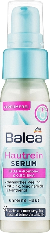 Сыворотка для лица - Balea Clean Skin Serum, 30 мл - фото N1