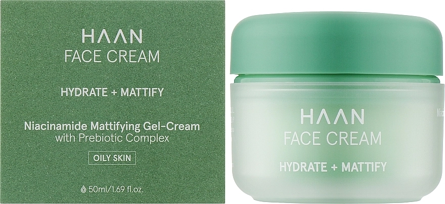 HAAN Крем для жирной кожи Niacinamide Face Cream Hidrate + Mattify - фото N2
