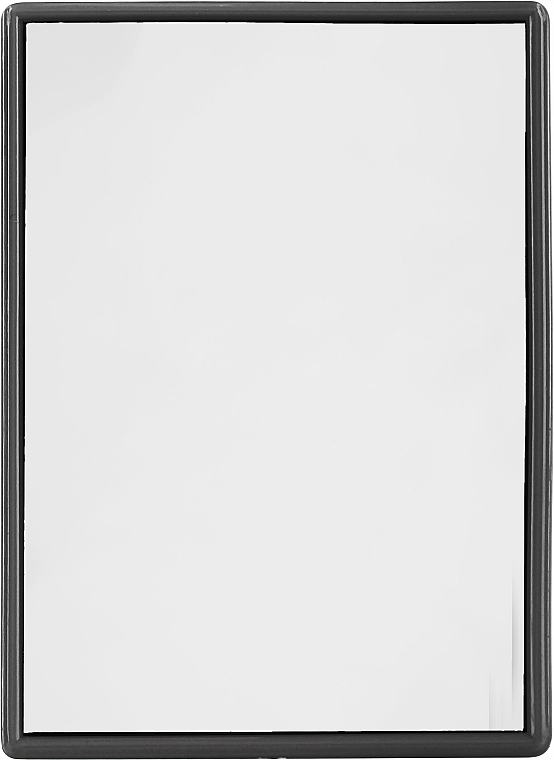 Titania Карманное зеркальце 8.5х6 см, серое Square Pocket Mirror - фото N1