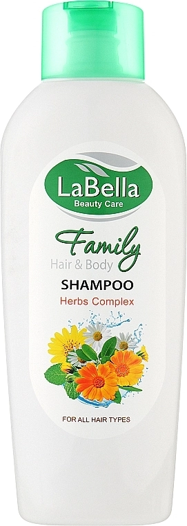 La Bella Шампунь для волосся та тіла Family Shampoo Herbs Complex - фото N1