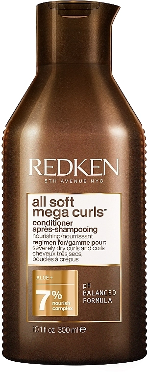 Redken Кондиционер для питания очень сухих вьющихся волос All Soft Mega Curls Conditioner - фото N1