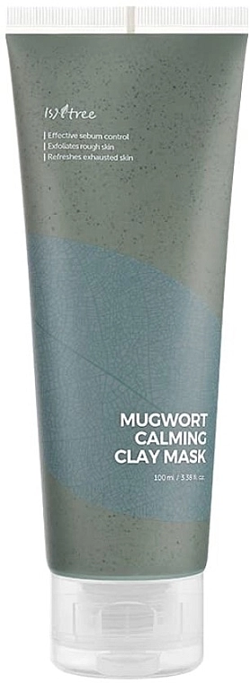 IsNtree Глиняная маска для лица с экстрактом полыни Mugwort Calming Clay Mask - фото N1