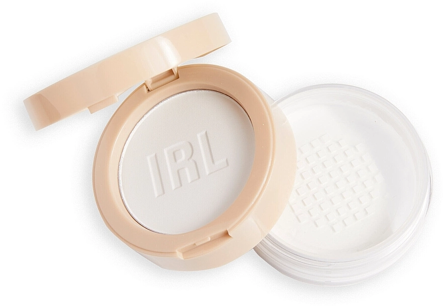 Makeup Revolution IRL Filter 2 in 1 Pressed & Loose Powder Translucent Пудра для лица - фото N2