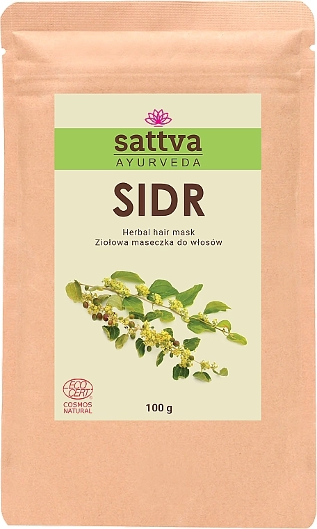 Sattva Маска для волос Sidr Herbal Hair Mask - фото N1