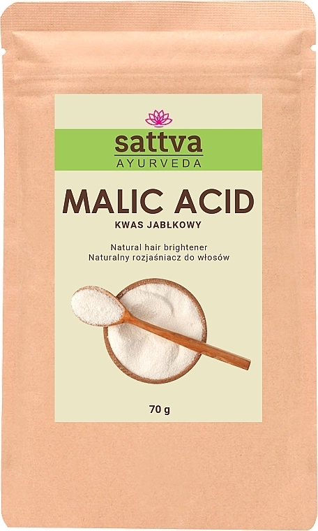 Sattva Натуральный осветлитель волос Malic Acid Natural Hair Brightener - фото N1