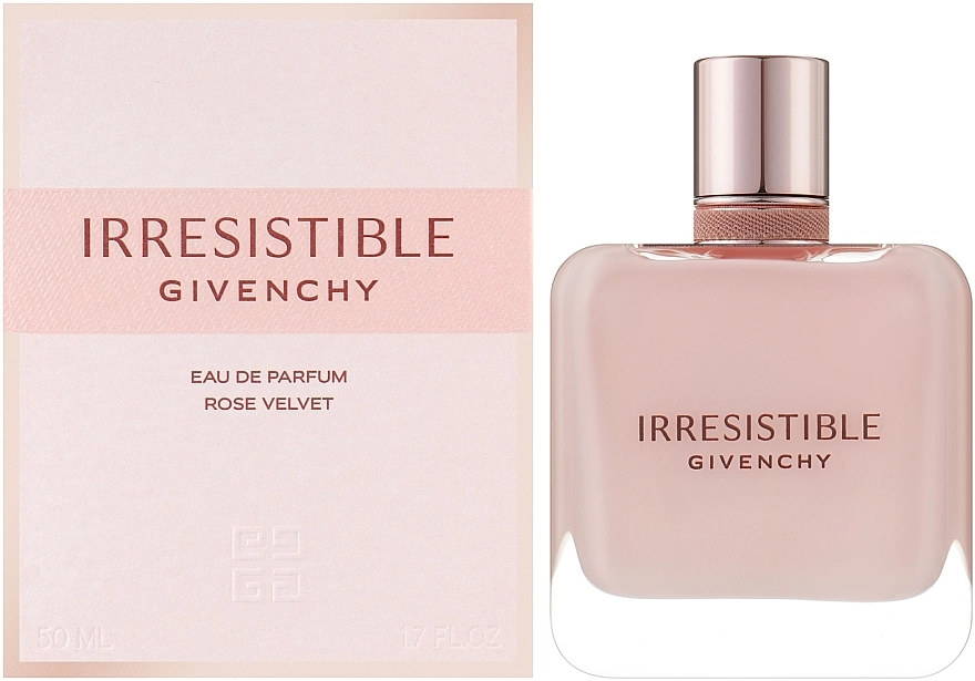 Парфюмированная вода женская - Givenchy Irresistible Rose Velvet, 50 мл - фото N1