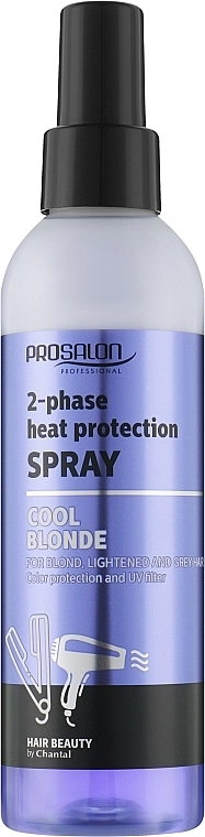 Prosalon Двофазний термозахисний спрей для світлого волосся Cool Blonde 2-Phase Heat Protection Spray - фото N1