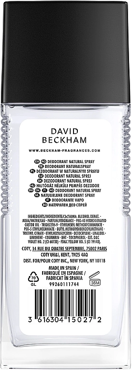 David Beckham Classic Homme Дезодорант - фото N2