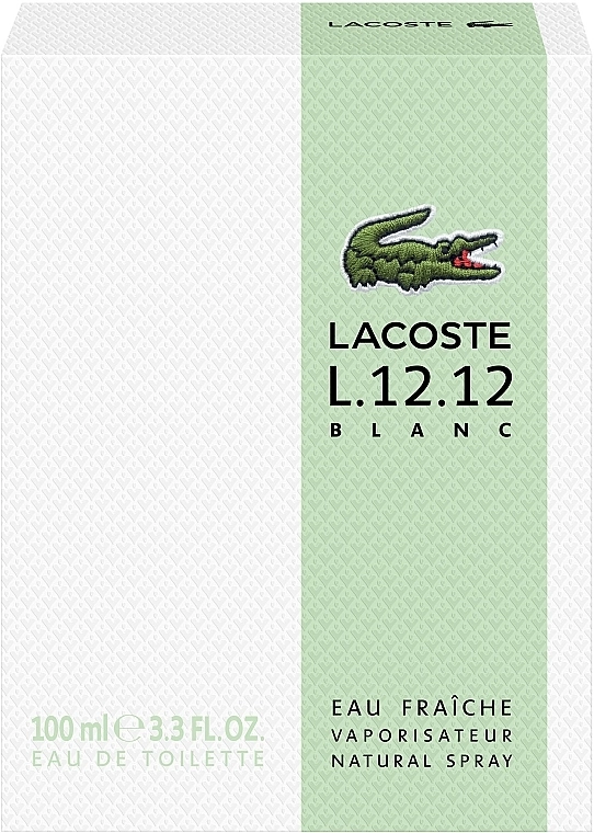 Lacoste L.12.12 Blanc Eau Fraiche Туалетна вода - фото N3