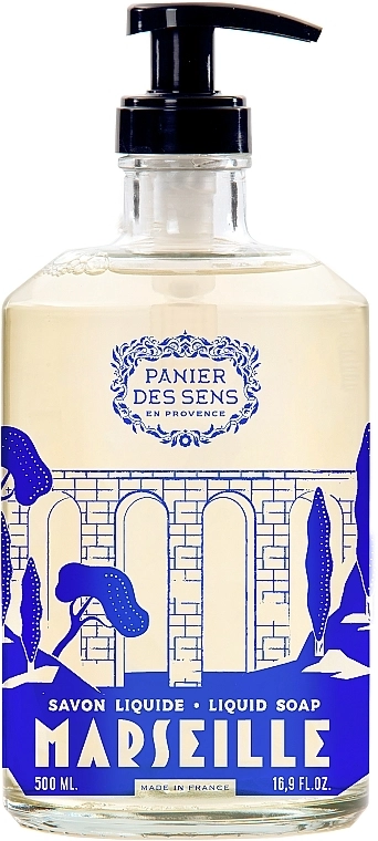 Марсельське рідке мило "Олива" - Panier des Sens Liquid Marseille Soap Olive Limited Edition, 500ml - фото N1