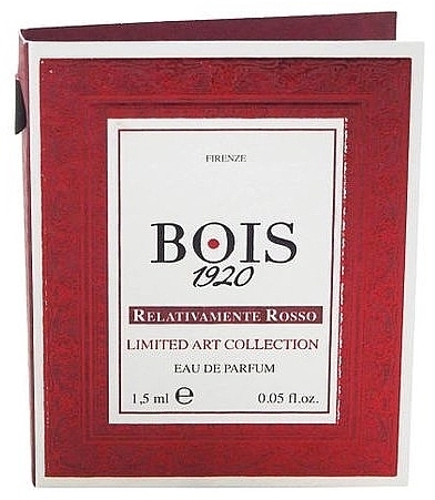 Bois 1920 Relativamente Rosso Парфюмированная вода (пробник) - фото N1