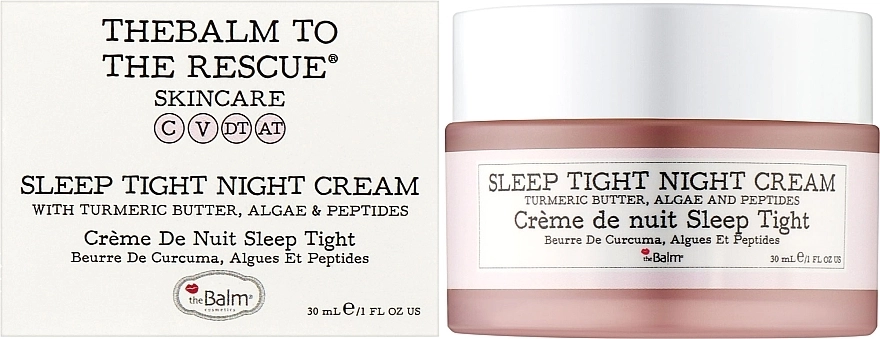 TheBalm Нічний крем для обличчя To The Rescue Sleep Tight Night Cream - фото N2