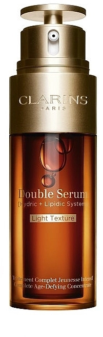 Clarins Подвійна сироватка легкої консистенції Double Serum Light Texture Complete Age-Defying Concentrate - фото N1