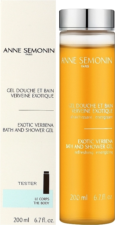 Anne Semonin Гель для душа и ванны с олигоэлементами Exotic Verbena Bath & Shower Gel (тестер) - фото N2