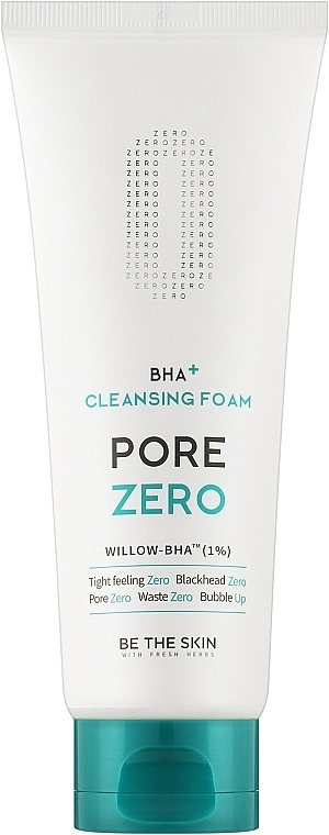 Be The Skin Очищувальна пінка для обличчя BHA+ Pore Zero Cleansing Foam - фото N1