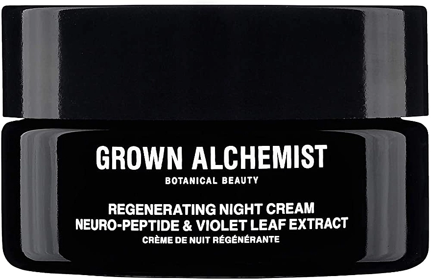 Grown Alchemist Нічний крем для обличчя Regenerating Night Cream Neuro Peptide Violet (тестер) - фото N1