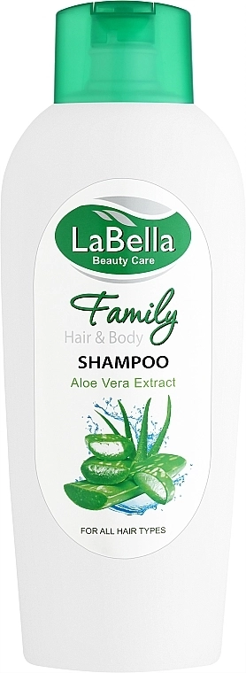 La Bella Шампунь для волосся й тіла Family Shampoo Aloe Vera Extract - фото N1