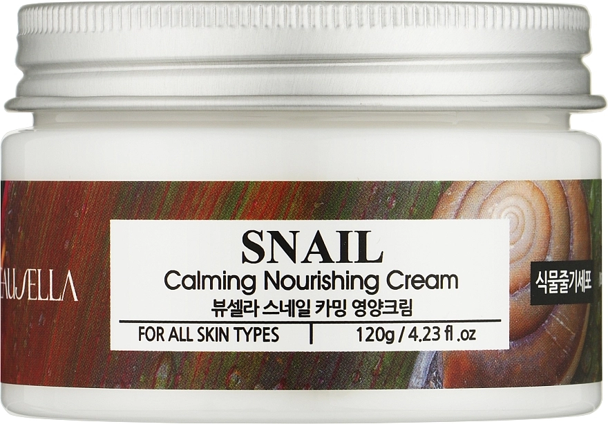 Beausella Живильний крем для обличчя з муцином равлика Snail Calming Nourishing Cream - фото N1