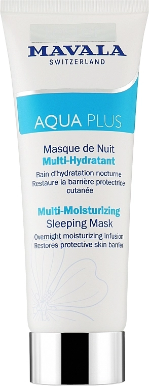 Mavala Активно зволожувальна нічна маска Aqua Plus Multi-Moisturizing Sleeping Mask (тестер) - фото N1