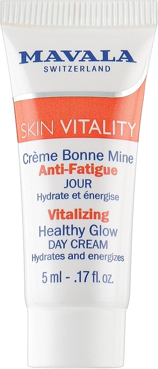 Mavala Стимулювальний денний крем для сяяння шкіри Vitality Vitalizing Healthy Glow Cream (пробник) - фото N1