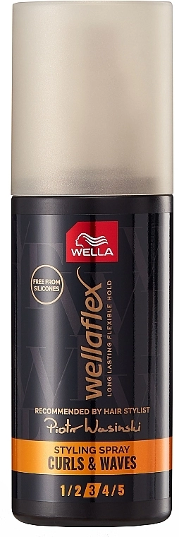 WELLA Спрей для укладки "Кудри и локоны" сильной фиксации Wellaflex Curls & Waves Stayling Spray - фото N1