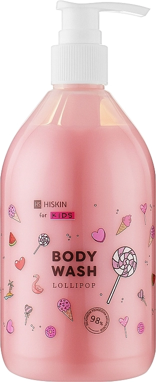 HiSkin Детский гель для душа "Леденец" Kids Body Wash Lollipop - фото N1