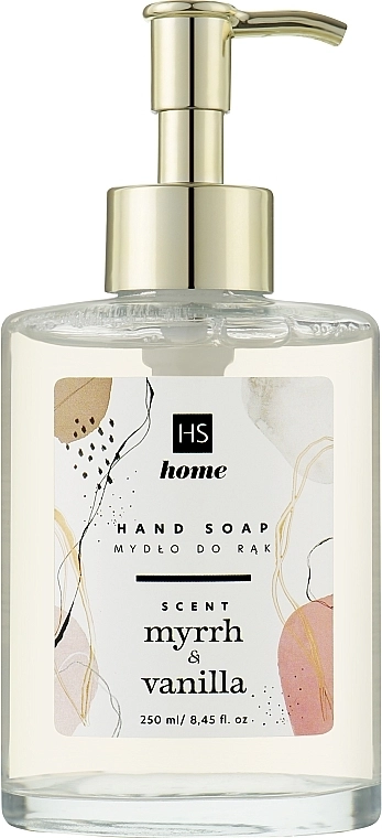 HiSkin Мило рідке "Мирра та ваніль" Home Hand Soap Myrrh & Vanilla - фото N1