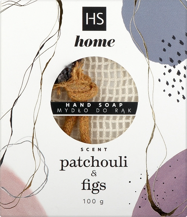 HiSkin Мыло твердое "Пачули и инжир" Home Hand Soap Scent Patchouli & Figs - фото N1