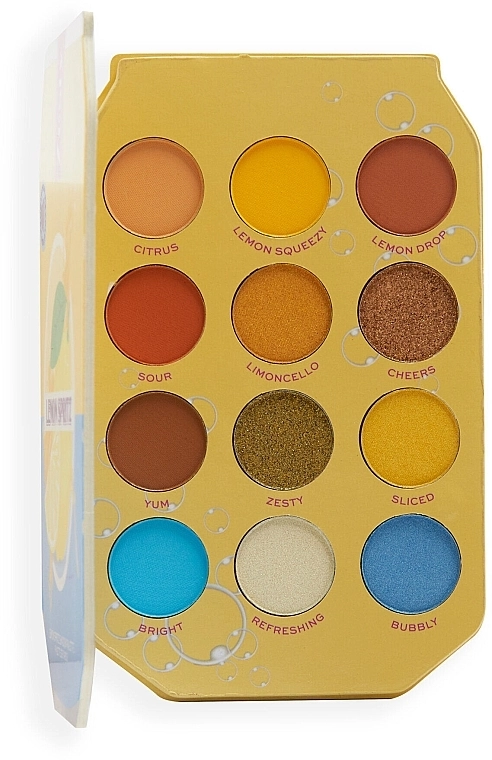 I Heart Revolution Lemon Spritz Shadow Palette Палетка тіней для повік - фото N3