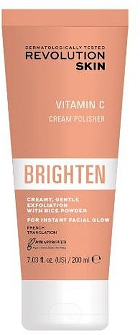 Revolution Skincare Мягкий очищающий крем с витамином С Vitamin C Cream Polisher - фото N1