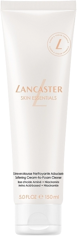 Lancaster Крем-пінка для вмивання Skin Essentials Softening Cream-to-Foam Cleanser - фото N1