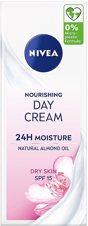 Nivea Живильний денний крем SPF15 "Інтенсивне зволоження 24 години" Nourishing Day Cream - фото N1