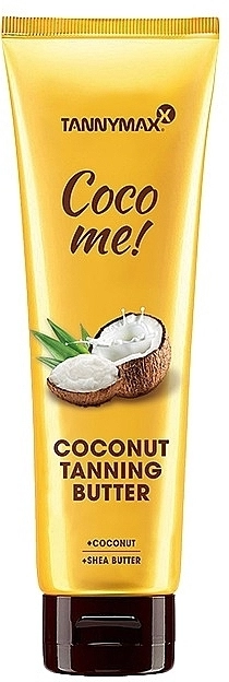 Tannymaxx Крем для засмаги на основі кокосового молочка, олії ши і екстракту какао Coco Me! Coconut Tanning Butter - фото N1